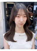韓国レイヤー/韓国風/ボブ/髪質改善/黒髪/ブリーチなし〔池袋〕