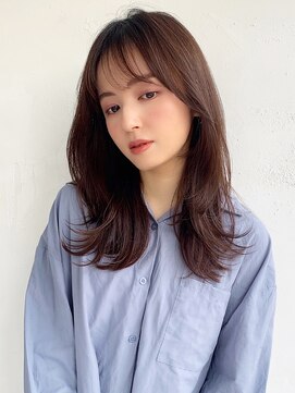 シエルバイアフロート(ciel by afloat) ○くびれヘア レイヤー シースルーバング 顔まわりレイヤー