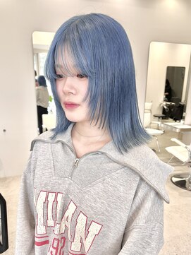 イリ(iLi) 【iLi×REN】ペールブルー/ブルーシルバー