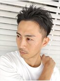 新潟市/新潟/清潔感/爽やか/メンズショート/かき上げヘア/男前