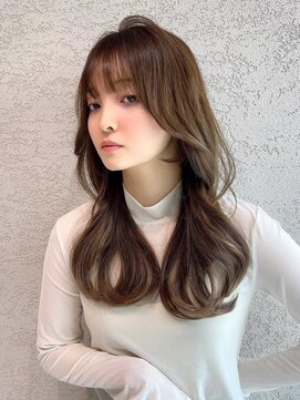 ロンド アンブル 四条烏丸(Lond ambre) 【五島巨幹】レイヤーカット/オリーブベージュ/魅力倍増カール