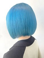 セイドット オモテサンドウ(Say. omotesando)&nbsp;say.重政　ダブルカラー　ブリーチ　寒色系　水色　ブルー