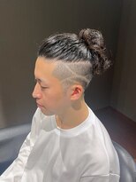 ビーダンディー(Bee dandy) ビジネスマンバン ツーブロックバリアート オールバック