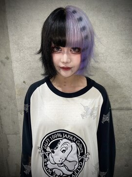 トーキョー オタクヘアー(TOKYO OTAKU HAIR) ボーダーカラー　髪　ボーダーカラー　ヘア