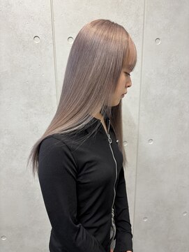 レオクマ(REOKUMA) ミルクティー/縮毛矯正/ストレートヘア/ハイトーン