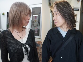 ボウ(BOW)の写真/髪質改善カラーでツヤ感たっぷり☆トレンドカラー～ナチュラルカラーまで日常映えするカラーが叶う◎