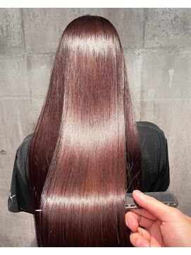 ピリオド 松阪(Period.) 透明感チェリーレッド×髪質改善