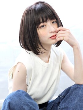 ヘアリゾート ラグーン(hair+resort lagoon) 前下がり小顔ボブ☆