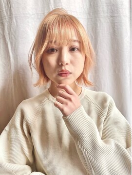 レリーバース 豊中桃山台店(Rely birth) つやつやハイトーンボブ【桃山台/南千里/服部緑地】