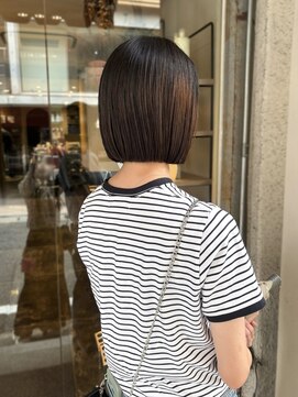 切りっぱなし/ボブ【神戸/元町】