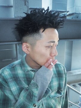 刈り上げ針金パーマ