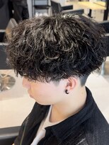 エデアンルクラ 下通(EDEAN Leclat)&nbsp;熊本 シャドウパーマ 韓国風 マッシュ MEN'S HAIR