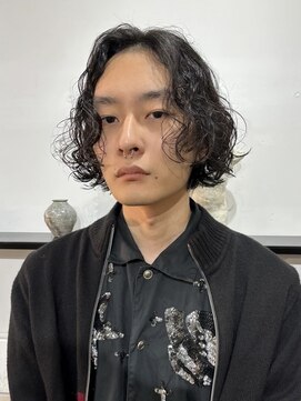 ユーリカ(Eurica) メンズボブ/メンズパーマ/ボブパーマ/メンズカット/癖毛パーマ