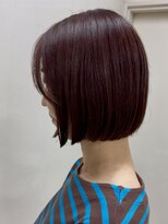 アカネ(Akane)&nbsp;ボブ　ピンクブラウンカラー　20代 30代
