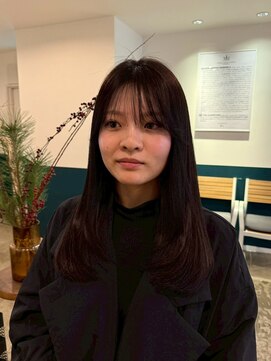 ヘアーブレイス(hair brace) 千葉駅/着物ヘア/大人ガーリー/ダークアッシュ/似合わせカット