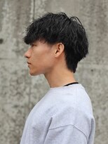 ハニー(HONEY) 縦落ちツイスパ/ツイストスパイラルパーマ/岡崎メンズパーマ