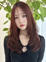 ヨロ 小岩(YOLO)&nbsp;ハイライトレイヤーカットダブルカラーイルミナカラー縮毛矯正