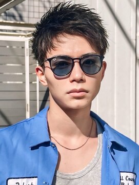 MEN'S HAIR BLEACHi 岐阜柳津店【メンズ ヘア ブリーチ】【4月29日オープン（予定）】 【BLEACHi】スパイキージェットショート【numberA.×BLEACHi】