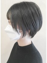 モリオ フロム ロンドン 成増店&nbsp;【morio成増/一戸】大人可愛い黒髪丸みショート