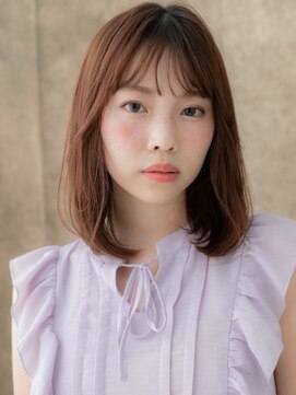 カバーヘア 上尾西口店(COVER HAIR) ミルクブラウンブリーチなし美髪エアーストレートX上尾20代30代