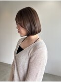 内巻きボブ