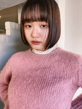 ベンジー 北千住店(benji) つるんとボブ