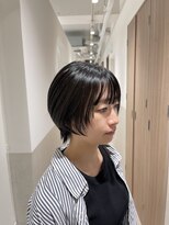 サロウィン 名古屋本山店(SALOWIN)&nbsp;ショートウルフ/顔まわりレイヤー