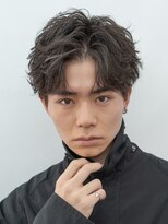 バイフィフス 原宿/表参道(by fifth)&nbsp;原宿メンズパーマフェザーパーマシャドウパーマセンターパート