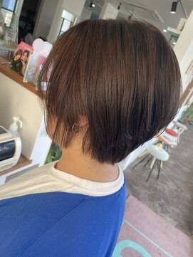 ヘアーディア みどり店(Hair...DiA) 360°かわいい！大人の丸みショートボブ