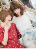 *+COVER HAIR+*…アンニュイカールのボブ&ミディａ