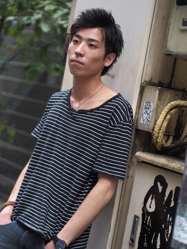 ロジ(Roji) メンズアップバングショート