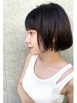キー(kii)&nbsp;Kii  木倉義宗　　再現性の高い暗髪ボブ