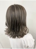 イメチェン×ミディアムハイライト