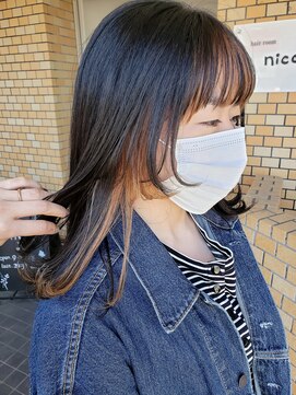 ニコ(nico...) フェイスフレーミング×ウルフカット☆