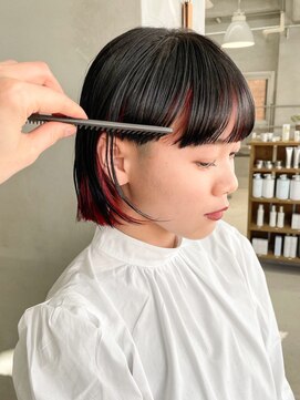 テトヘアー(teto hair) ワイドバング ・切りっぱなしボブ・ミニボブ ・刈り上げ