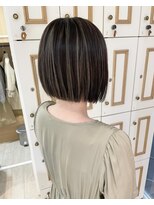 アルクバイネオリーブ 荻窪店(arc by neolive)&nbsp;伸ばしかけハイライトボブ