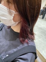 フレーム へアアンドトリートメント 天王寺北口店(FRAME)&nbsp;pink color