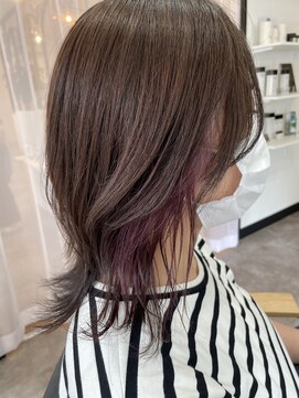 クレイル(CREYLE) バイオレットインナーカラー