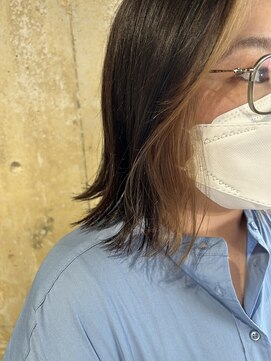 リブロ(liblo) 地毛 × ベージュ/フェイスフレーミング