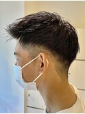 ワイルドアップバングショート