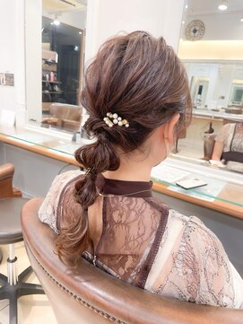 ネオリーブアイム 横浜西口店(Neolive aim) 結婚式ヘア もこもこアレンジ【横浜】w