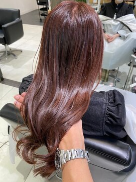 ヘアーサロン デ フォーエバークレール(hairsalon de Forever clair) 大人落ち着きチェリーブラウンカラー♪