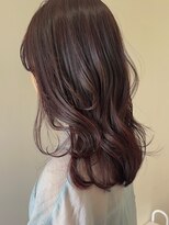 イーストハムアネーロ(EAST HAM anello) 韓国レイヤー×艶髪レッドブラウン