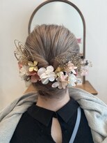 ヘアデザインロアール アリオ倉敷店(Hair Design Loire) 成人式アップ