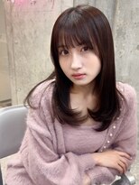 シーシンジュク 新宿南口(Sea shinjuku)&nbsp;韓国風前髪×レイヤーカット【髪質改善/新宿/レイヤーカット】