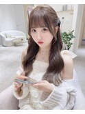 ぱっつん前髪縮毛矯正【ストレートパーマ縮毛矯正表参道/青山】