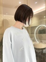 マイル 渋谷(mile)&nbsp;ミニボブ/グレージュ/水素トリートメント