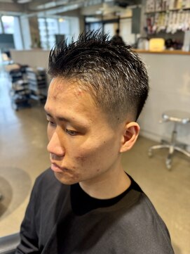 バルバオ サロンドベレーザ 大須(BALBAO salon de belleza) フェードソフトモヒカン