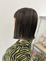 ピース ヘアーワーク(PEACE HAIR WORK) パツっとボブ×ハイライト