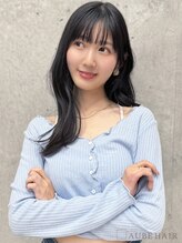 オーブ ヘアー ルアナ 広島横川店(AUBE HAIR luana) 20代・30代_小顔見せ韓国風ロングヘア